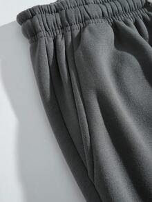 Nam Khối màu Áo nỉ Và Quần thể thao Bộ - Nhiều màu - Xem 3