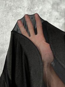 Slaydiva Mesh Insert Unitard Jumpsuit - Black - View 9