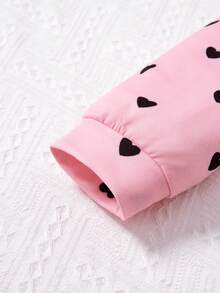 SHEIN Young Girl 3pcs Elastic Waist Sweatpants - Multicolor - View 4