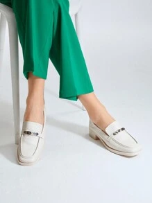 MOTF PREMIUM WOMEN'S SQUARE TOE LOW HEEL DAILY WEAR HIGH HEEL SHOES, FOR NEW YEAR HOLIDAY, SPRING SHOES SPRING BREAK EASTER FOR CHRISTMAS VALENTINE'S DAY