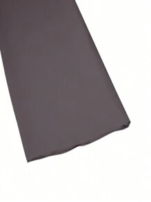 SHEIN Unity Của phụ nữ Tay áo loe Xù Áo liền quần chặt - Xám - Xem 4