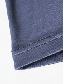 Funny Cute Mens Grey Elephant Animal Print Knitted Fabric Medium Stretch Boxer Trunks - Grey - View 5