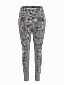 SHEIN 3入組孕婦格紋高腰打底褲 - 彩色 - 查看 7