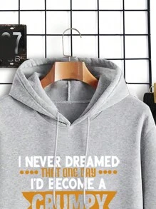 Men's Printed Two-piece Set - Light Grey - View 9