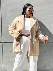 Flirla 外套 - 卡其色 - 查看 1