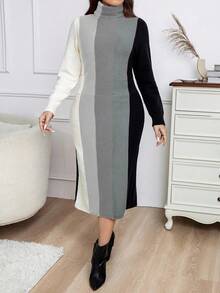 Calvaya 大碼毛衣 - 灰色 - 查看 7