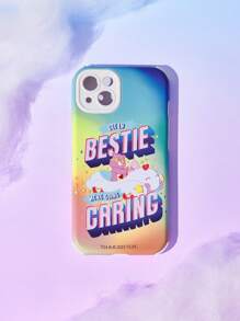 ROMWE X Care Bears Printed 2-in-1 Film Mobile Phone Case - Multicolor - View 2