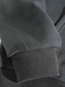 Nam Khối màu Áo nỉ Và Quần thể thao Bộ - Nhiều màu - Xem 8