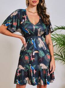 SHEIN V Manga - màu xanh lá - Xem 3