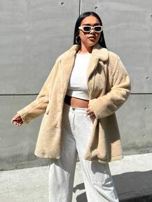 Flirla 外套 - 卡其色 - 查看 5