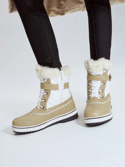 MOTF PREMIUM 人造毛雪地靴