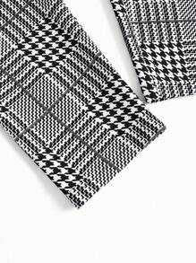 SHEIN 3入組孕婦格紋高腰打底褲 - 彩色 - 查看 10