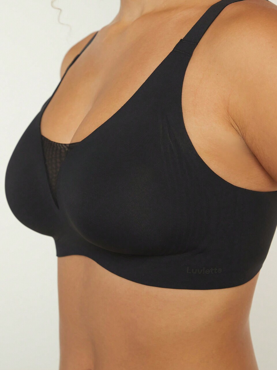 Dream Curve 2ndSkin Wireless Plunge No Show Lounge Bra