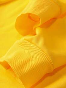 Men's Fashionable Vintage Mechanical Teddy Zipper Jacket - Yellow - View 3