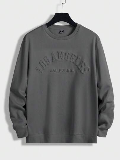 Manfinity BRENVOR 男士休闲圆领卫衣两件套，柔软舒适，时尚百搭，秋季长袖上衣