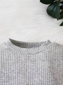 Baby Boys' Cute Dinosaur Pattern Long Sleeve Outfit Set For Autumn - Multicolor - View 3