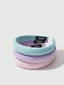 SHEIN Ngẫu nhiên 1 Miếng Dây buộc tóc - Nhiều màu - Xem 2