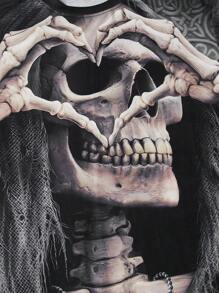 Manfinity LEGND Nam Sọ Dập nổi Ngắn tay Áo thun - Nhiều màu - Xem 5