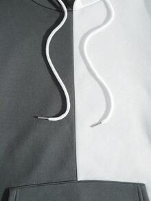 Nam Khối màu Áo nỉ Và Quần thể thao Bộ - Nhiều màu - Xem 6