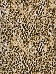 SHEIN LUNE In Toàn bộ Nút phía trước Áo sơ mi - Nhiều màu - Xem 8