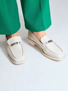 MOTF PREMIUM WOMEN'S SQUARE TOE LOW HEEL DAILY WEAR HIGH HEEL SHOES, FOR NEW YEAR HOLIDAY, SPRING SHOES SPRING BREAK EASTER FOR CHRISTMAS VALENTINE'S DAY