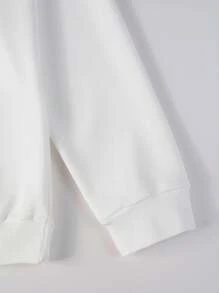 Manfinity Homme Men Slogan Graphic Sweatshirt & Sweatpants - Multicolor - View 3