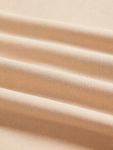 SHEIN Qutie Sudadera Con Capucha Para Mujeres Holgada - Albaricoque - Ver 3