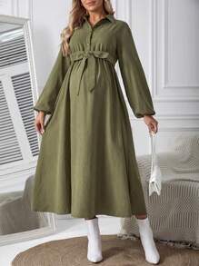 SHEIN Umstandskleider - Armeegrün - Übersicht 5