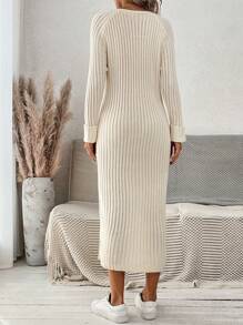 SHEIN LUNE 女士個性縫製袖連衣裙