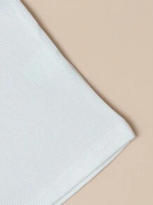 SHEIN Vintaside Kids Young Girl 2pcs Lace Trim Bow Front Cami Top