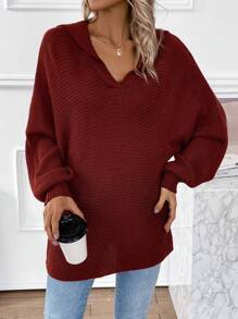 EMERY ROSE Women's Batwing Sleeve Sweater Knit Pullover Fall Winter Outfit