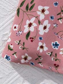 SHEIN 少女長袖花卉連衣裙，淑女文靜 - 彩色 - 查看 6