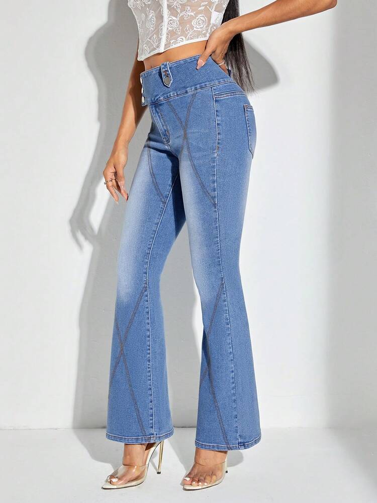 Women's High Waisted Denim Jeans