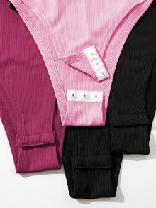 SHEIN Essnce Mono De Tirantes (conjunto De Cuatro Colores) - Multicolor - Ver 3