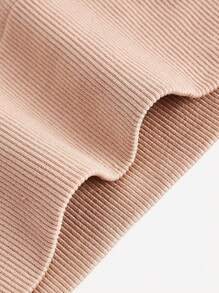 Màu thuần Cao eo Giảm béo - Màu be - Xem 6