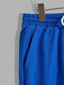 Manfinity RebelGame 針織短袖上衣&織物短褲2入組 - 彩色 - 查看 8