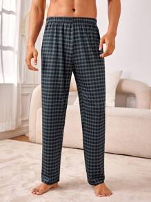 男士格子家居褲 - 彩色 - 查看 6