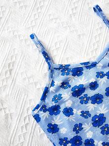 女童針織休閒度假背心,有多種顏色可供選擇 - 彩色 - 查看 3