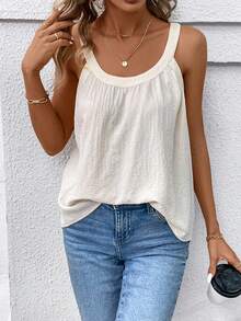 SHEIN LUNE 女式無袖上衣