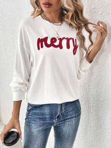 SHEIN LUNE 女性t恤 - 白色 - 查看 3