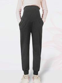 孕妇运动裤高腰加厚孕妇休闲款秋冬季孕妇运动裤