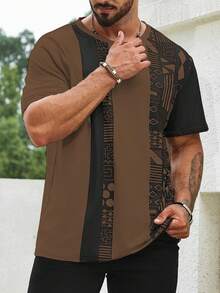 Manfinity Homme Nam In Áo thun - Nhiều màu - Xem 3