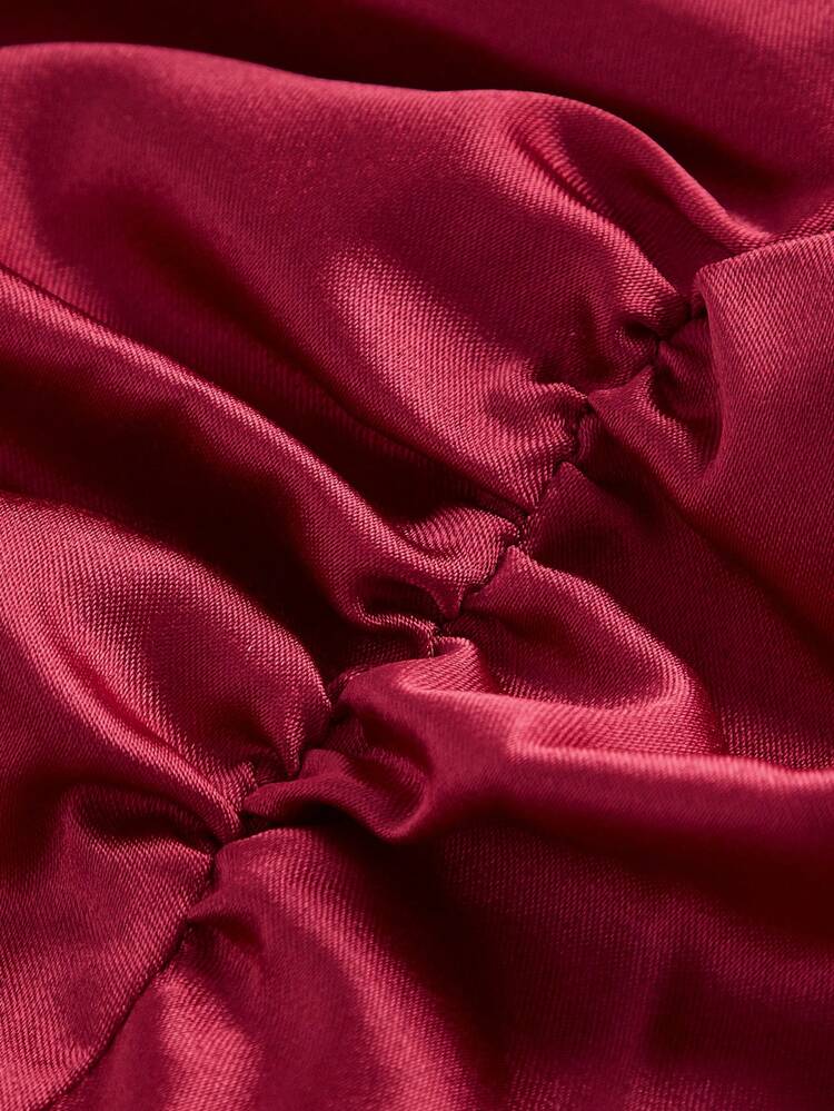 Women's One Shoulder Ruffle Top