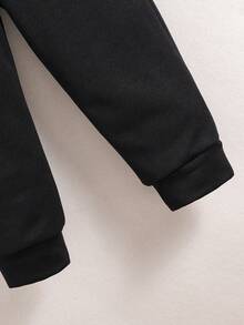 幼兒男孩格紋夾克和褲子套裝 - 彩色 - 查看 3