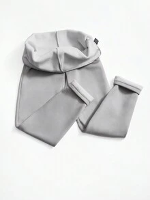 SHEIN Essnce 2件套加厚保暖内衬紧身裤 - 彩色 - 查看 3