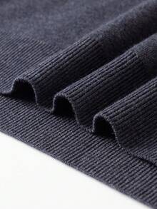 Men's Autumn Sweater - Dark Grey - View 3