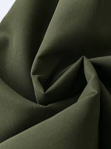 SHEIN LUNE 大尺碼女式無袖大衣配腰帶