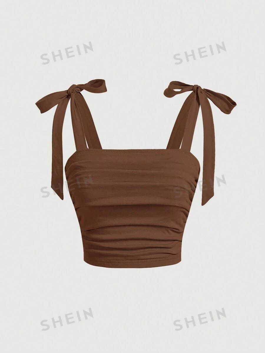 SHEIN MOD Camiseta Sin Mangas De Mujer