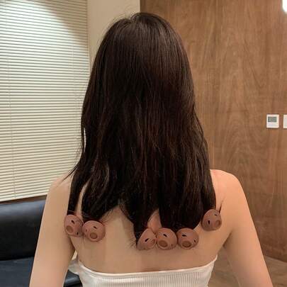 DAZY Máy uốn tóc tự làm, thích hợp sử dụng tại nhà, tạo kiểu tóc xoăn tự nhiên