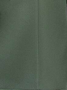 EMERY ROSE 拉链保暖内衬连帽大衣 - 軍綠色 - 查看 8